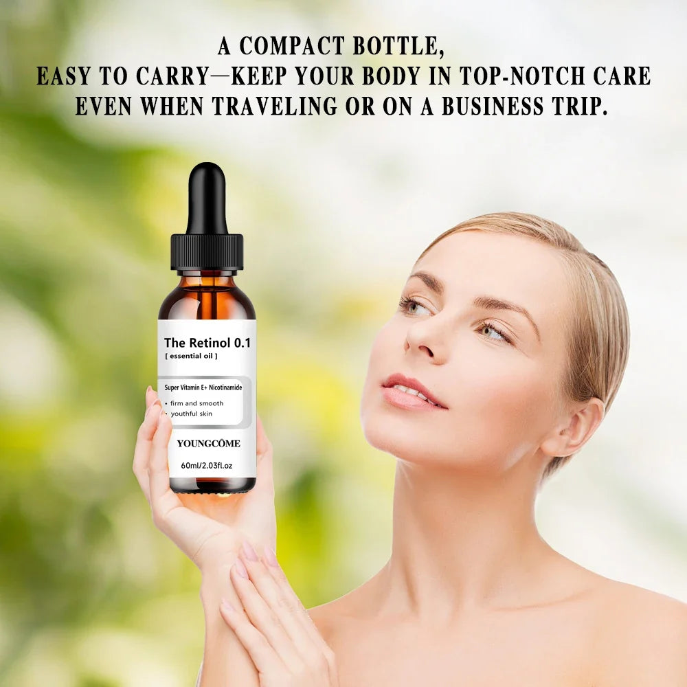 Retinol Face Serum – Vitamin E & Hyaluronic Acid | YOUNGCOME