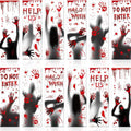 Halloween Horror Paper Bookmarks – Spooky Crime Scene Set