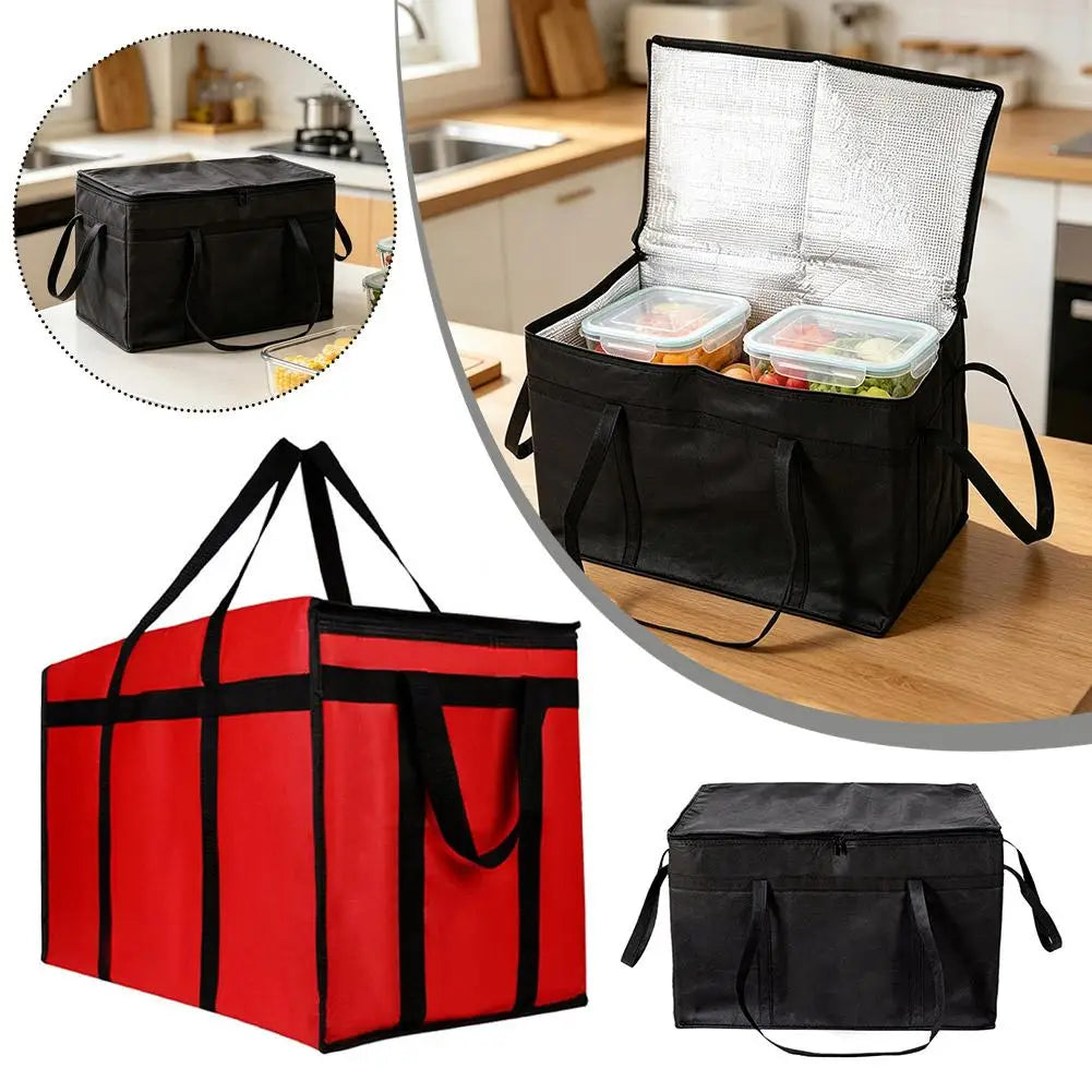 77L Insulated Thermal Tote Bag – Large Cooler Bag for Food