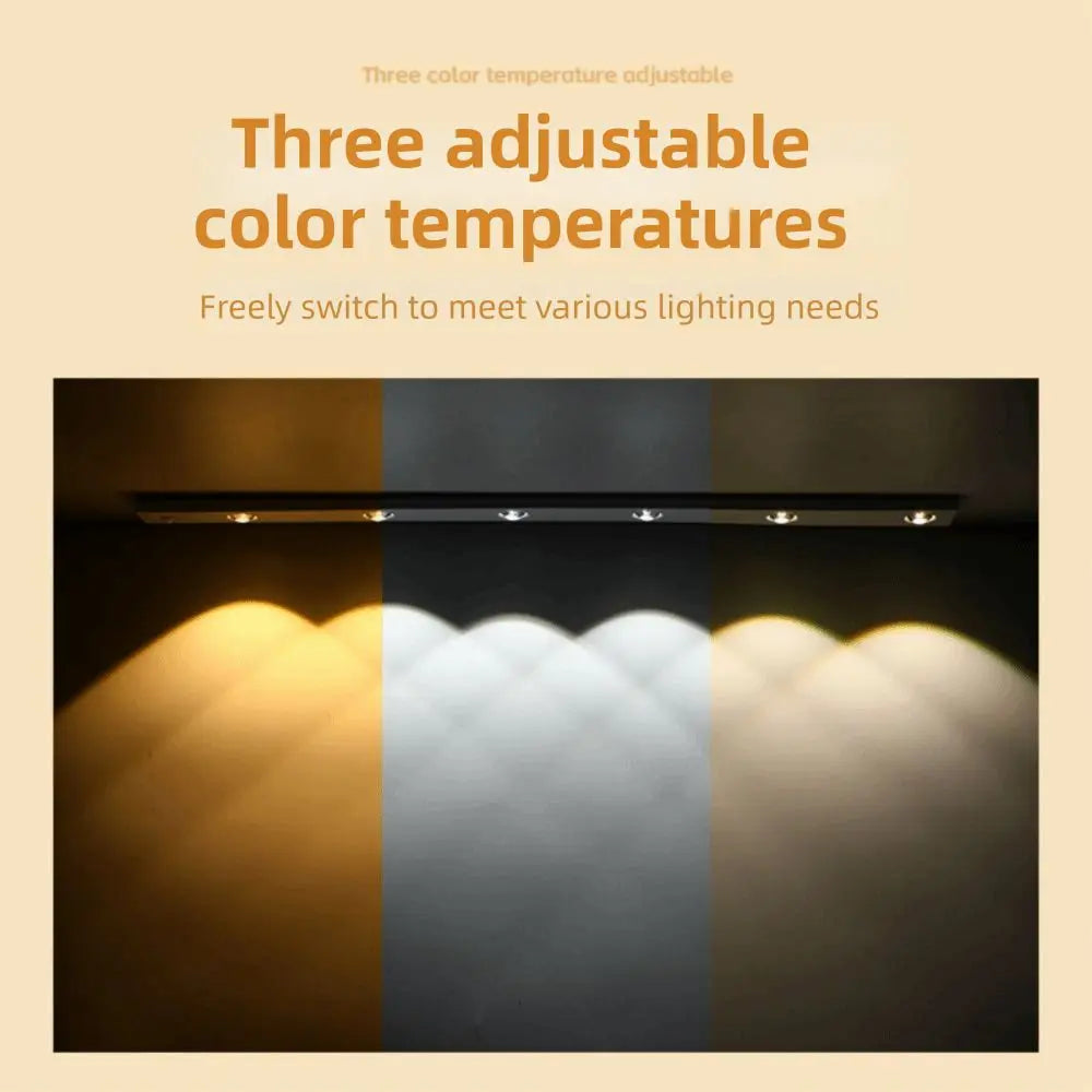USB Rechargeable LED Motion Sensor Light – 3 Colors, Dimmable