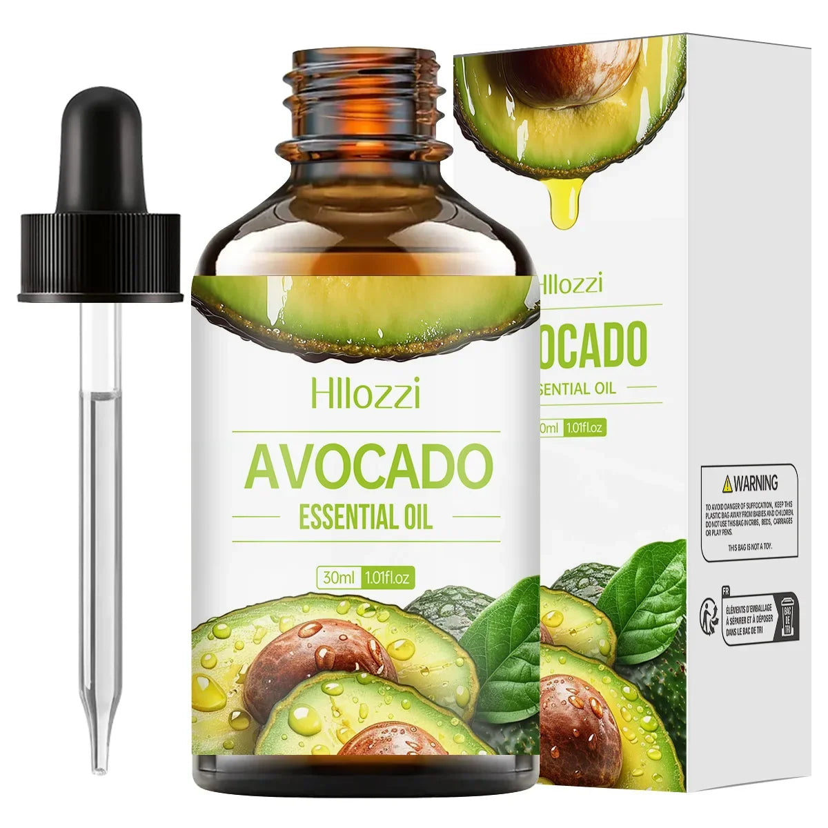 Hllozzi 30ml Avocado Essential Oil – Skin, Hair & Aromatherapy