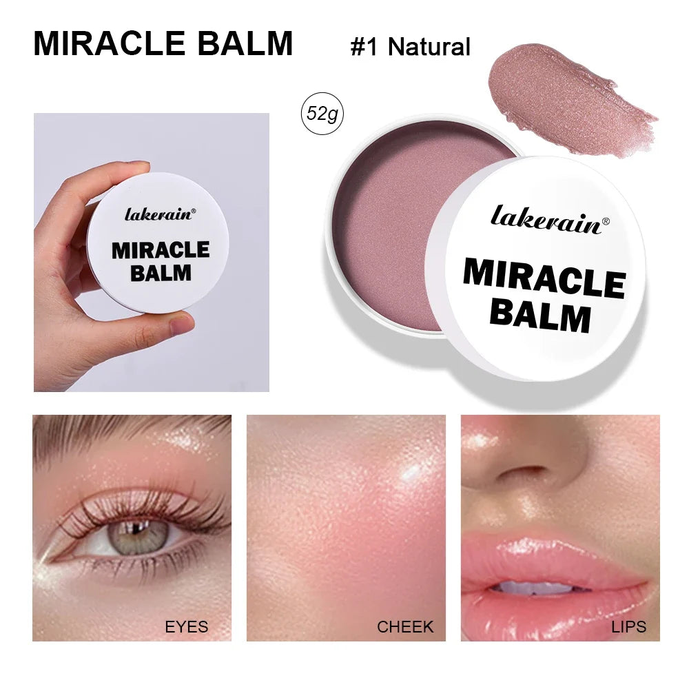 Miracle Glow Balm Blush – Multi-Use Cream Blush, 4 Shades
