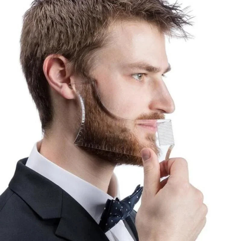 5-Pack Men's Double-Sided Beard Shaping Comb Styling Tool