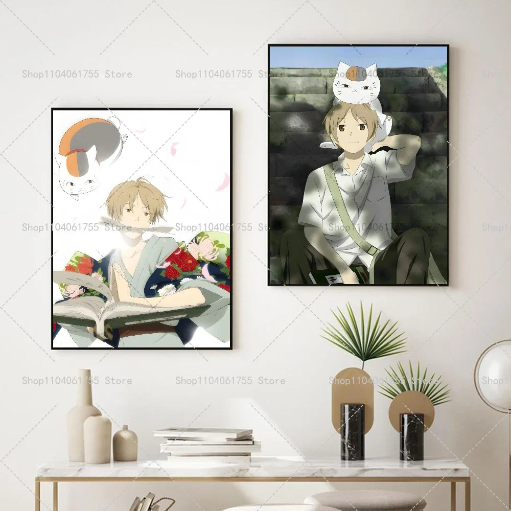 Natsume's Book of Friends Anime Poster – Self-Adhesive Wall Art