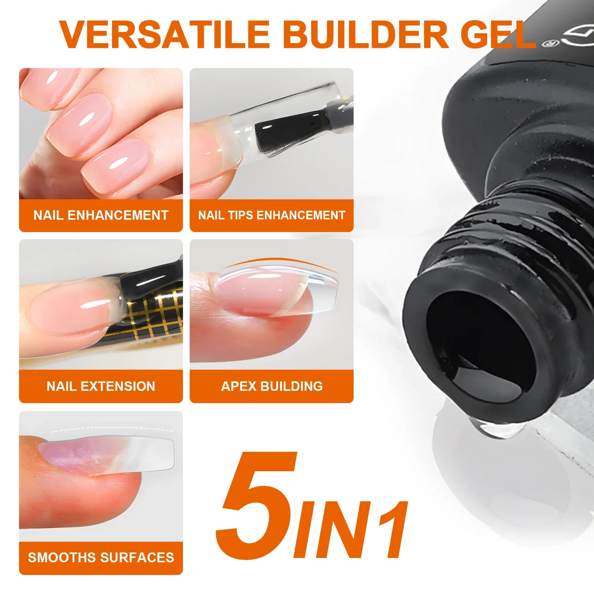 TWOING Professional Builder Gel UV Hard Nail Strengthen Quick