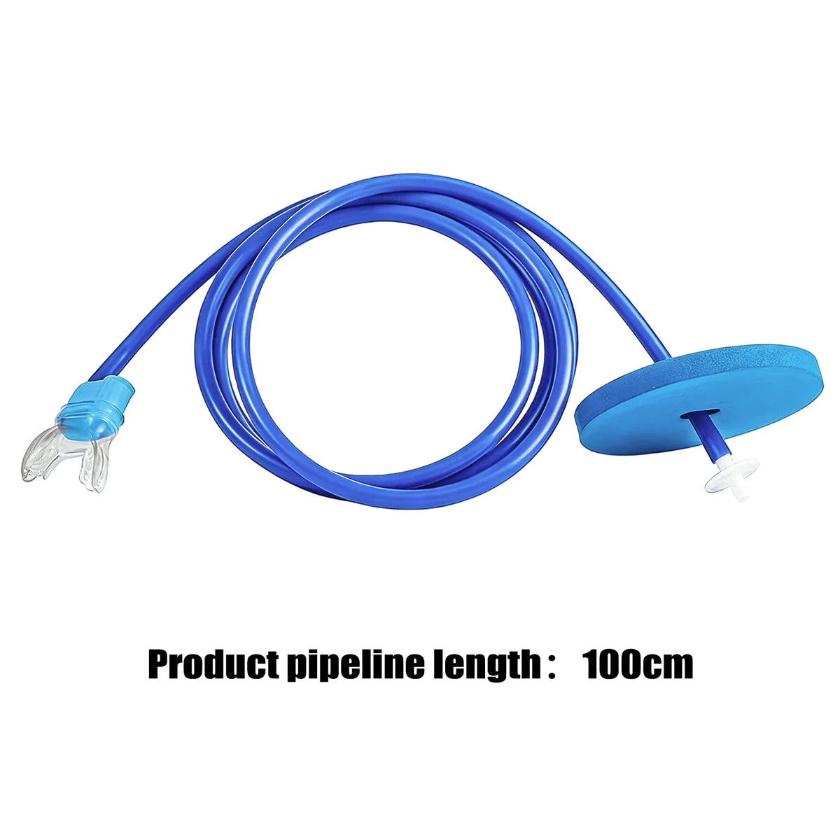 Snorkel Breathing Tube Silicone Mouthpiece Foldable Lightweight
