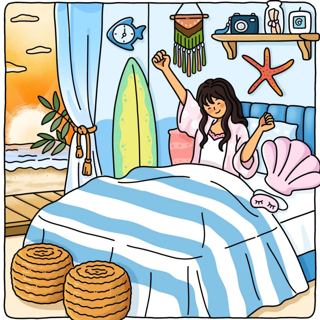Adult Teen Cartoon Coloring Book Educational Drawing Toy Stress
