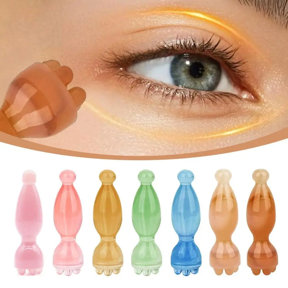 Lotus Seedpod Shape Resin Facial Gua Sha Tool Eye Relaxation Spot