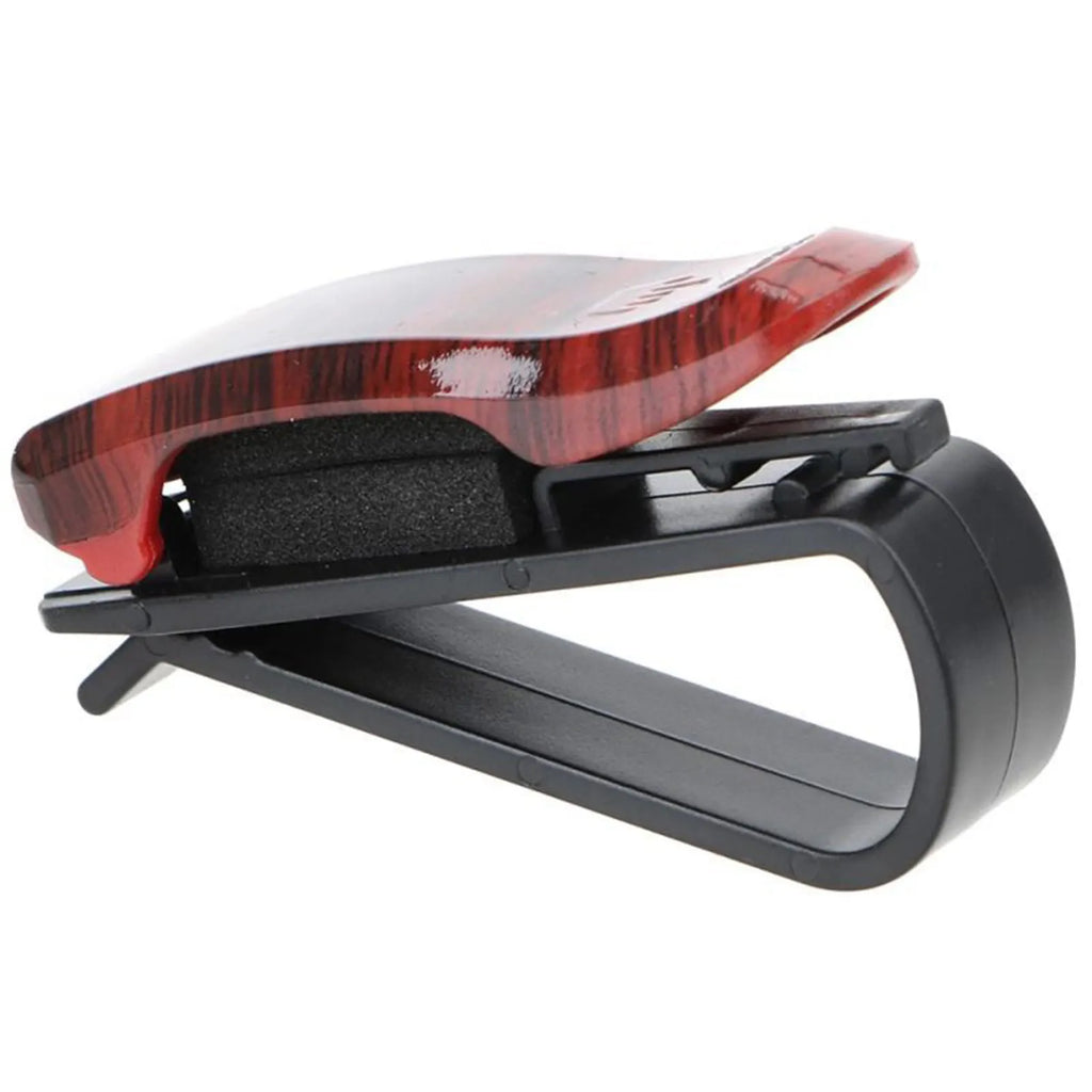 Car Sun Visor Sunglasses Clip Holder & Eyeglasses Organizer