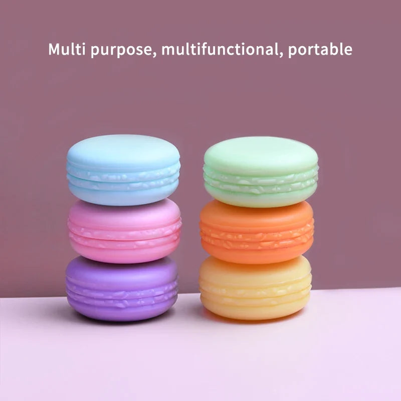 5-Pack 10g Macaron Cream Jars | Travel Cosmetic Containers