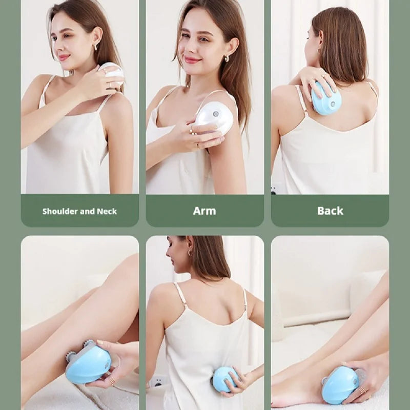 Deep Scalp Massage Head Cleaner Also Fit Pets Electric Washable