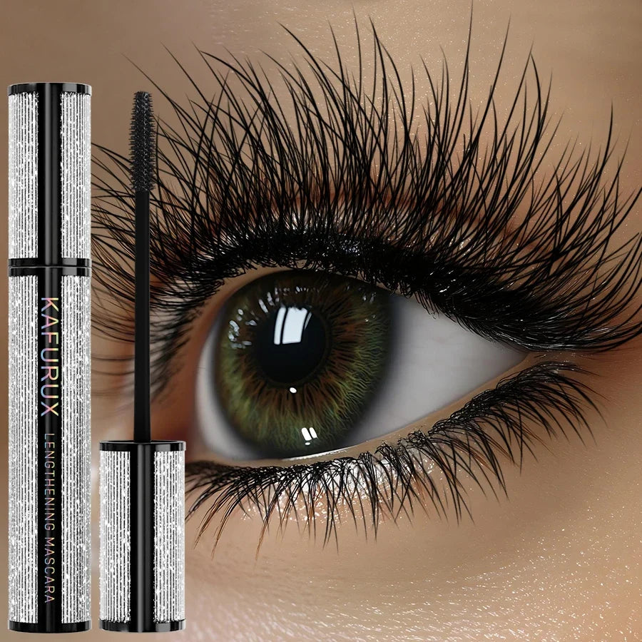KAFURUX 5D Black Lengthening Waterproof Mascara | Korean Makeup
