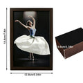 Ballet Dancer Wooden Tissue Box Cover | Ballerina Napkin Holder