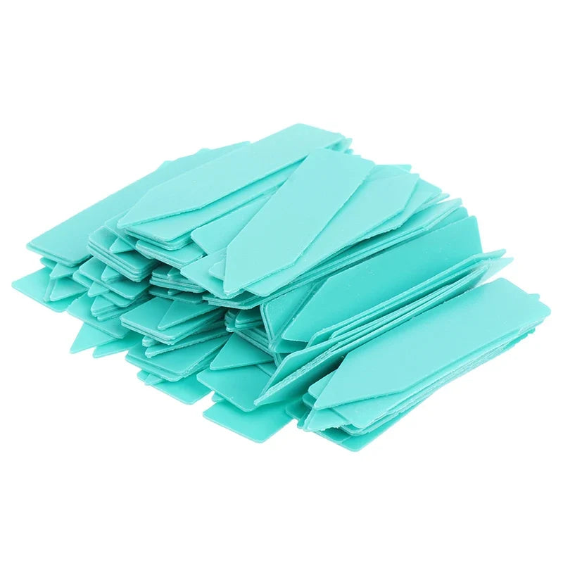 100 PCS Plastic Plant Labels – Garden Nursery Seedling Tags