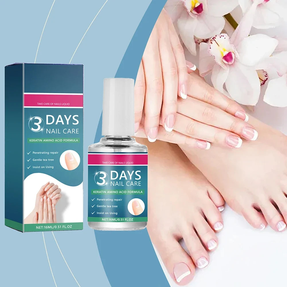 Keratin Amino Acid Nail Strengthening Serum – 3-Day Results
