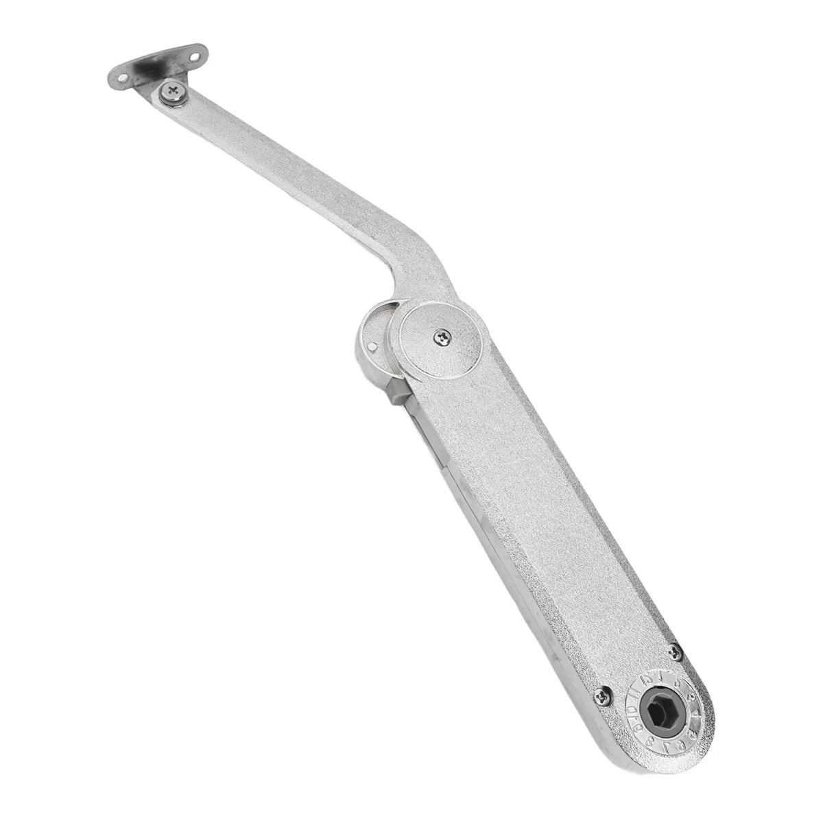 Heavy Duty Zinc Alloy Cabinet Lid Support Rod Hinge – Silver