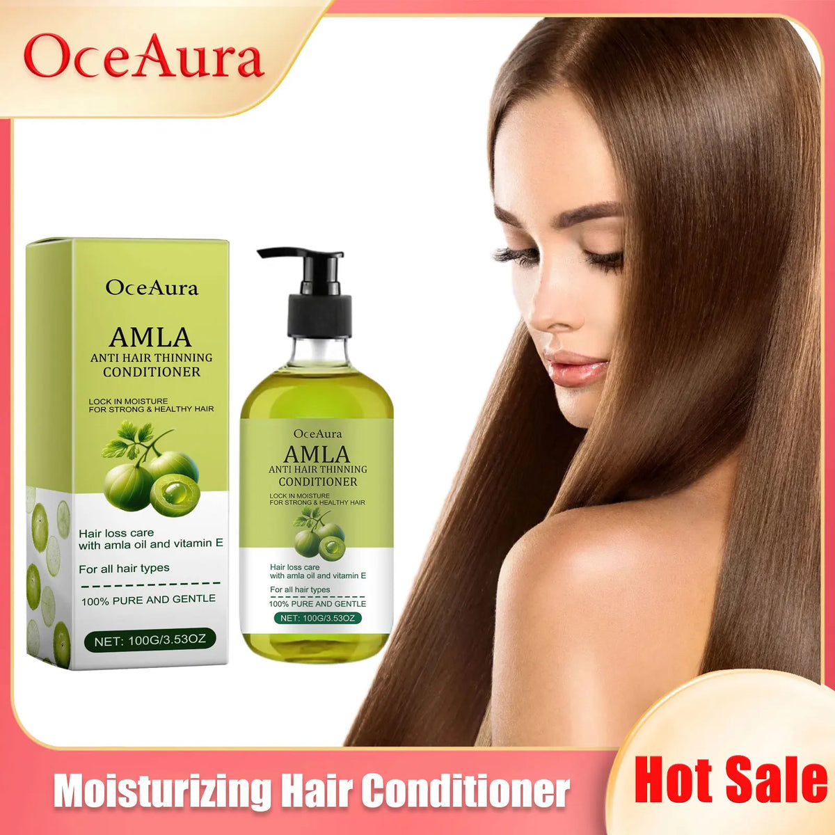 OceAura Hair Mask – Moisture, Frizz Control & Repair 100g