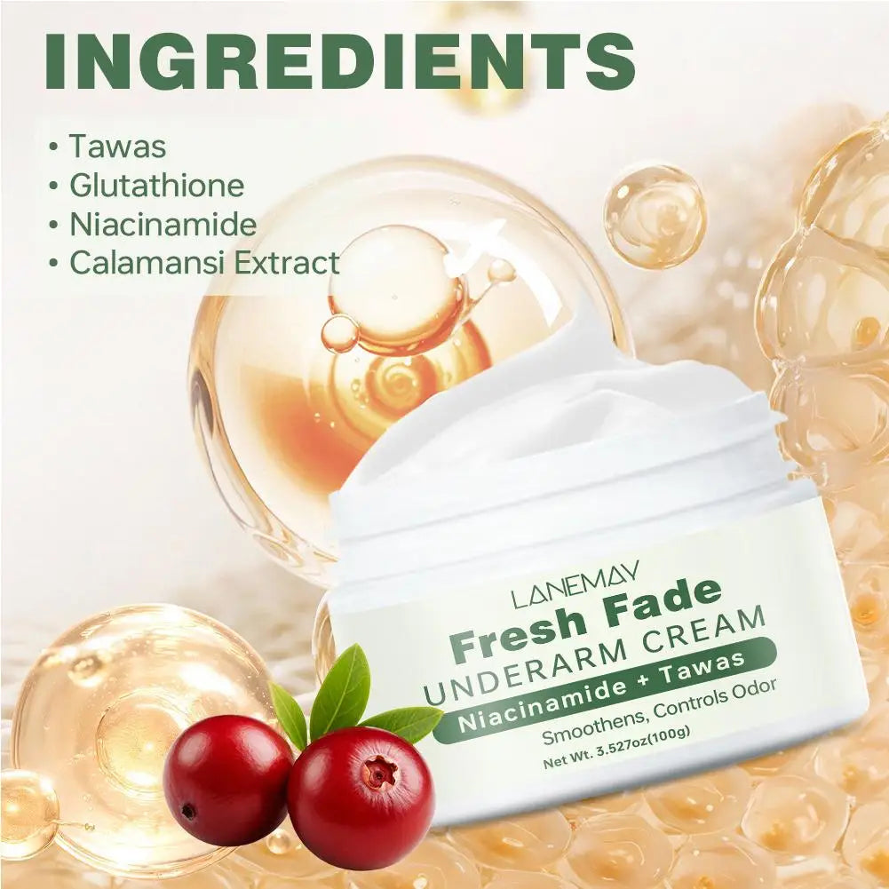 Fresh Fade UNDERARMCREAM Cream Niacinamide Brightens Smoothens