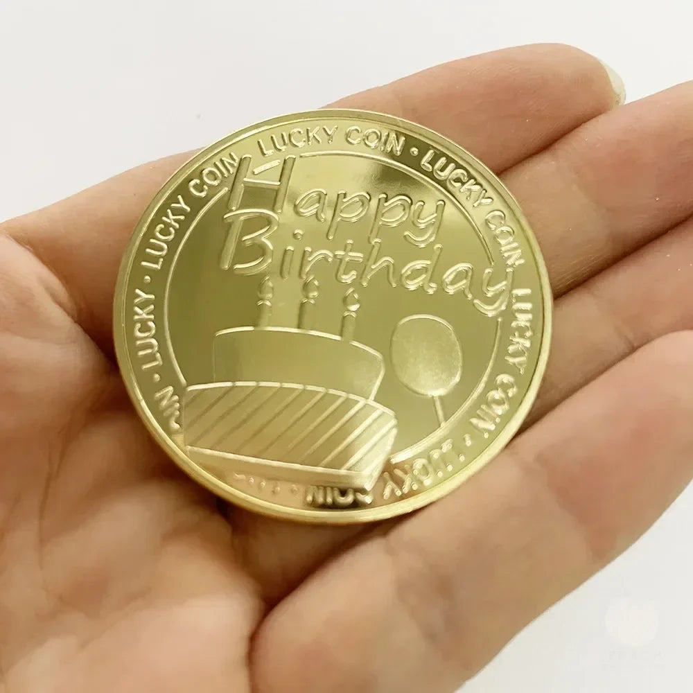 Commemorative Medal Lucky Coin | Birthday & Festival Gift