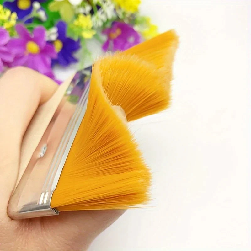12-Piece Nylon Paint Brush Set – Oil, Acrylic & Kids Art