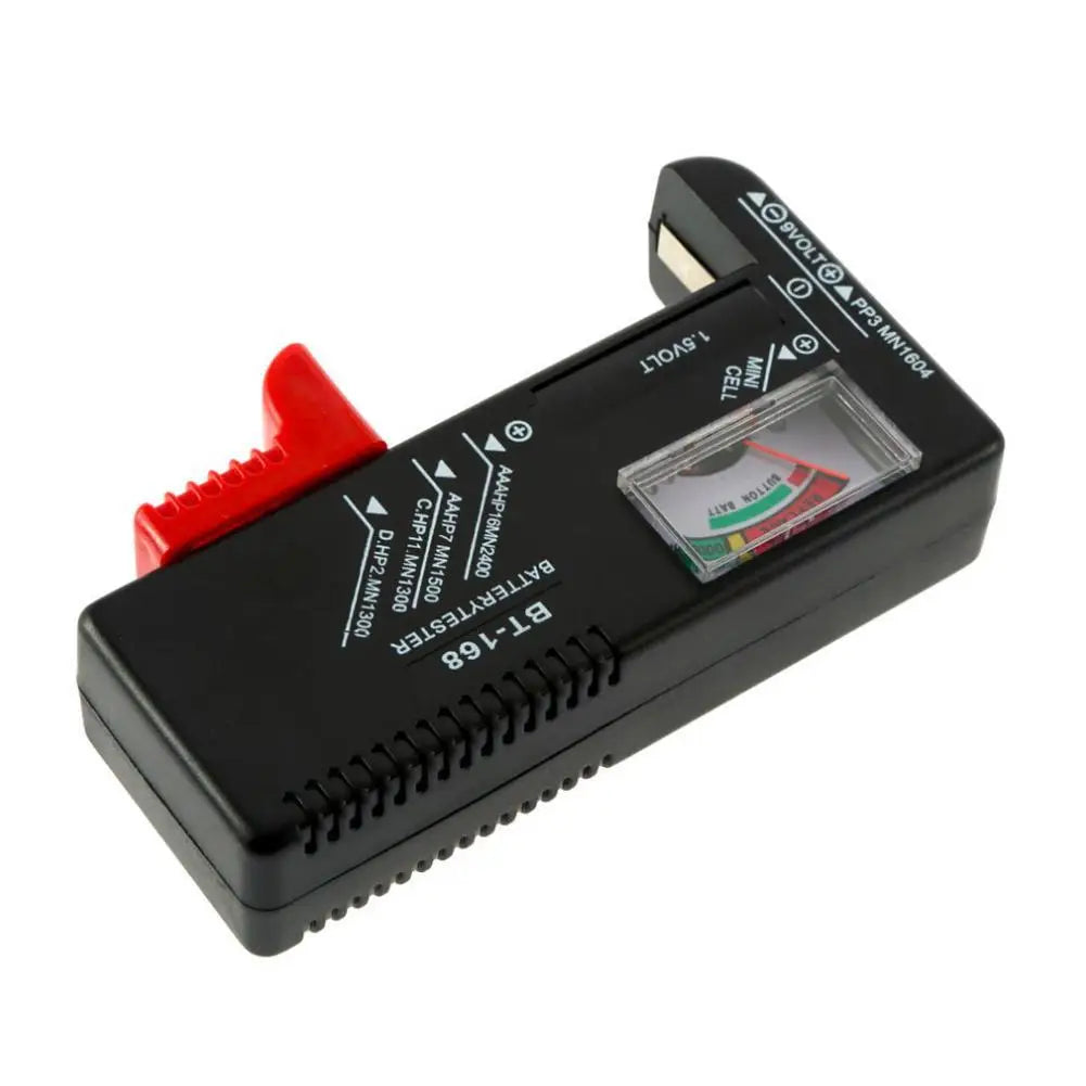 BT-168 Universal Battery Tester | AA AAA C D 9V Voltage Checker