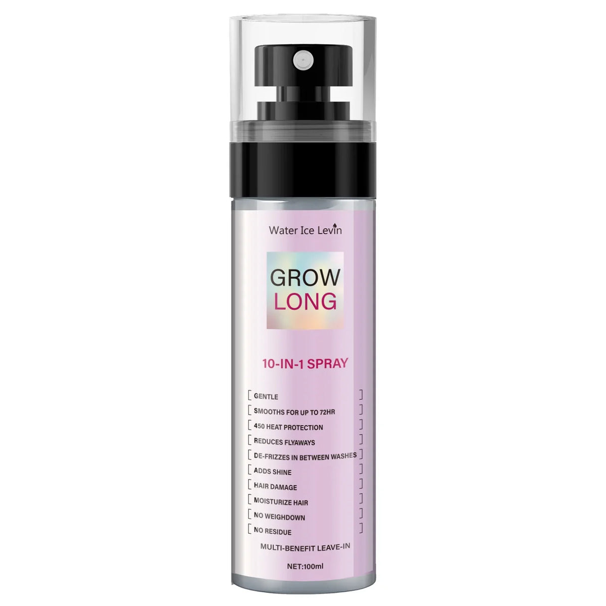 Water Ice Levin 10-in-1 Leave-In Hair Conditioner Spray 100ml