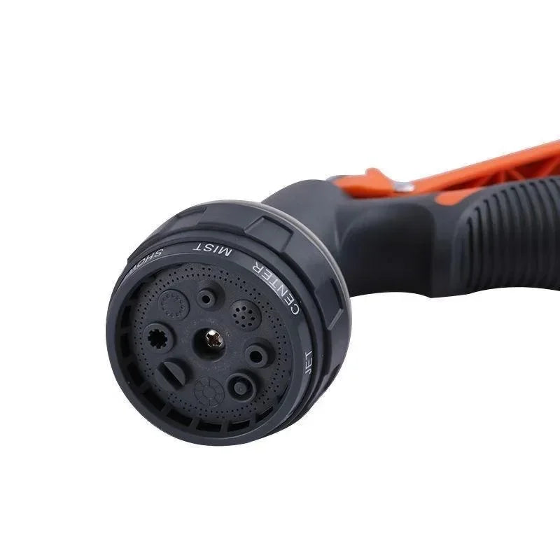 8-Mode High-Pressure Garden Water Gun – Irrigation & Car Wash
