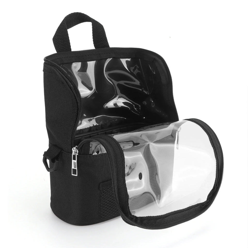 Large Transparent PVC Makeup Bag – Waterproof Travel Case