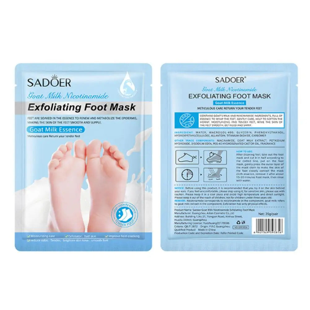 1 Pair Exfoliating Feet Mask Foot Peel Socks Pedicure Peeling Dead