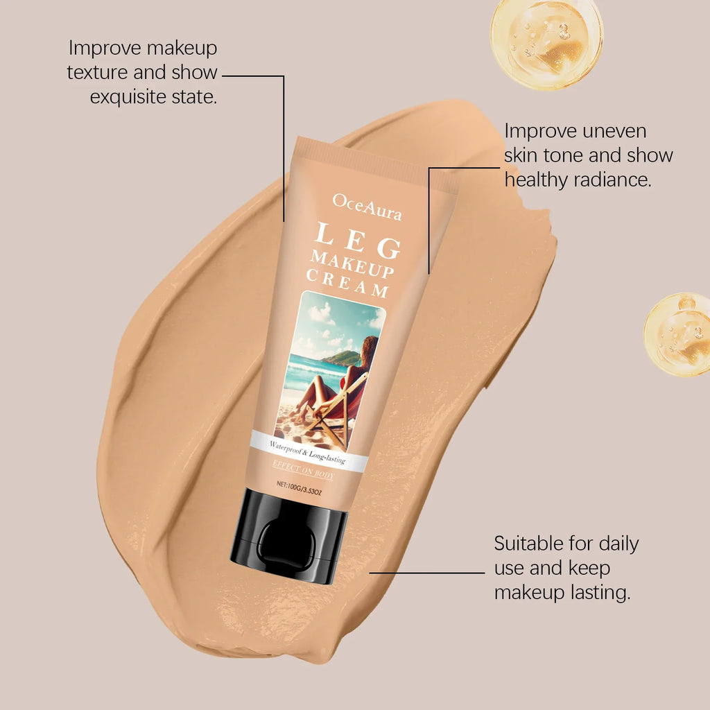 OceAura Waterproof Full Coverage Leg & Body Foundation