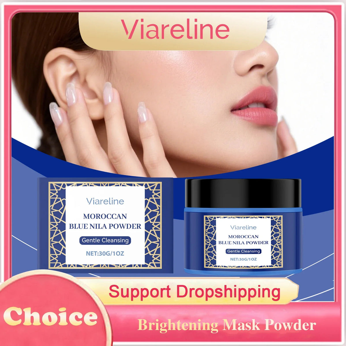 Brightening Mask Powder Hydrating Gentle Cleansing Smoothing