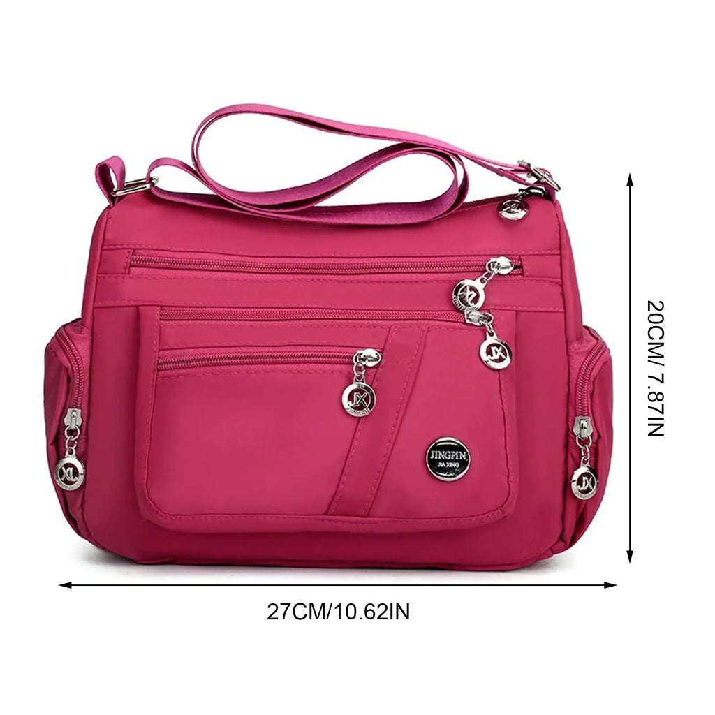 Women's Multi-Layer Large-Capacity Crossbody Shoulder Bag