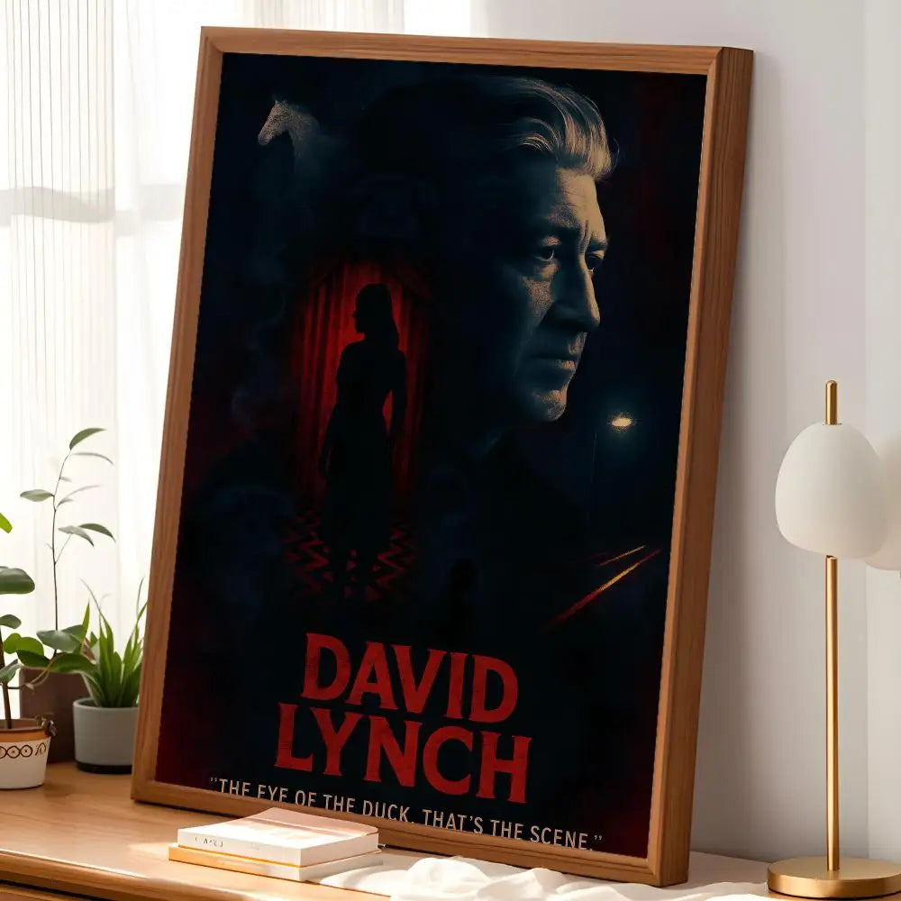David Lynch Director Wall Art Poster – Self-Stick HD Decor