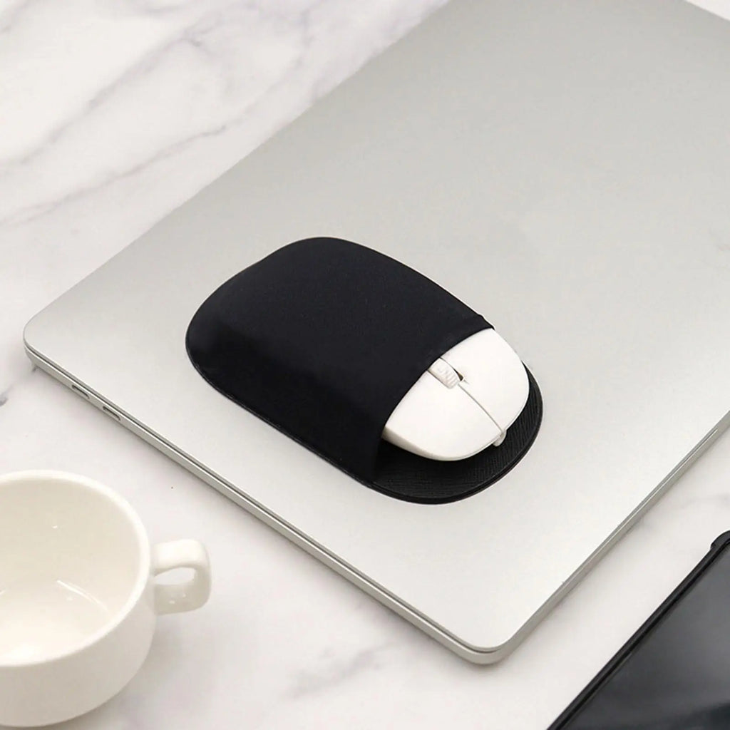 Reusable Adhesive Mouse Holder Pouch for Laptop & MacBook