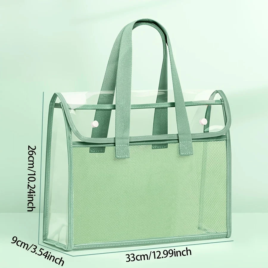 Large Capacity Waterproof Handheld Study Bag Elementary School