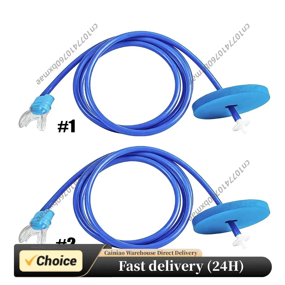 Snorkel Breathing Tube Silicone Mouthpiece Foldable Lightweight