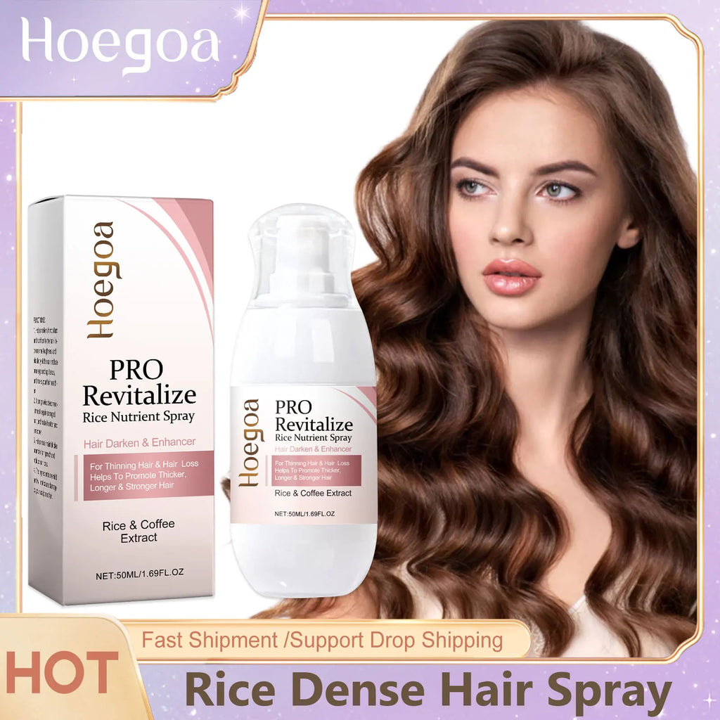 HOEGOA Fermented Rice Water Hair Growth Serum Spray | 50ml