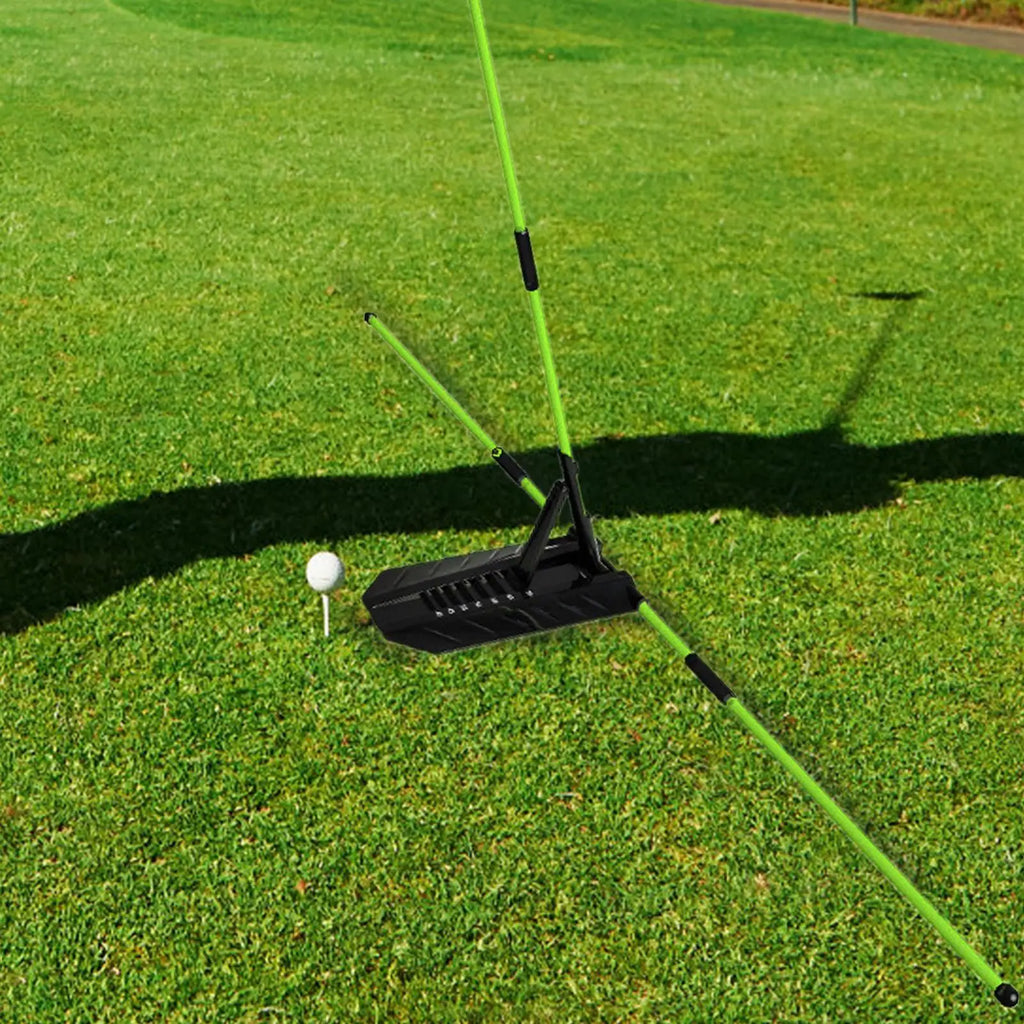 Golf Alignment Stick Holder – Portable Swing Training Aid
