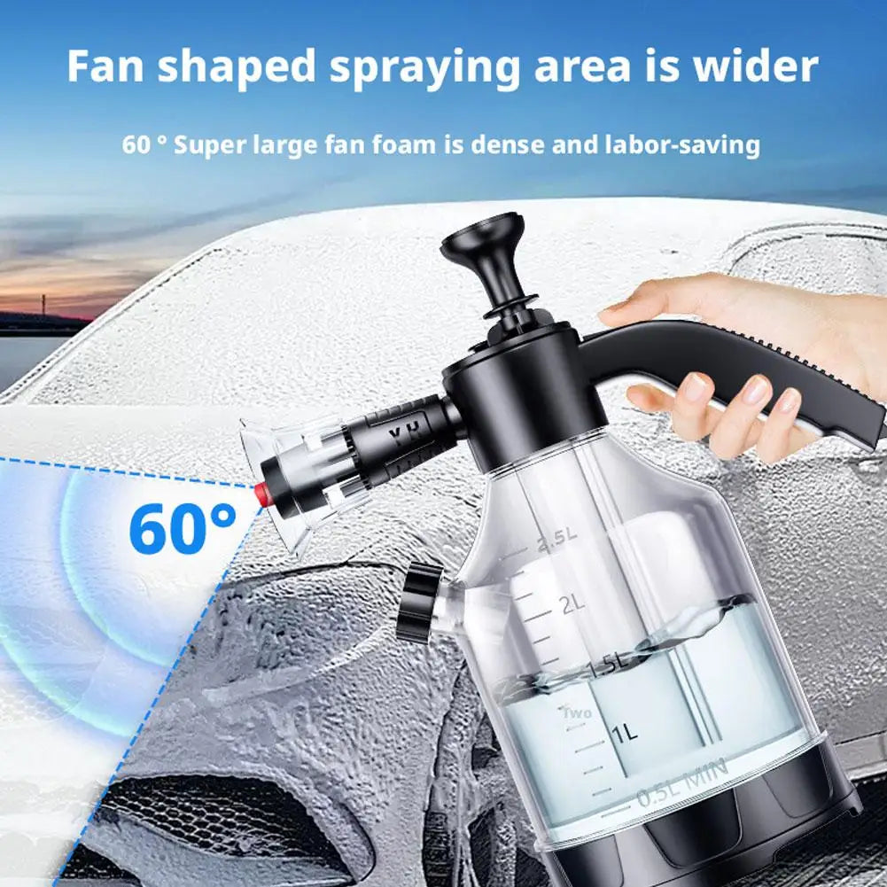 Car Wash Foam Sprayer Bottle Hand-held Watering Can Air Pressure