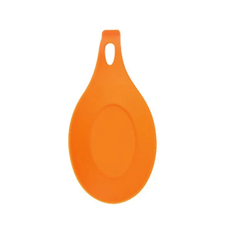 Silicone Spoon Rest & Utensil Cushion – Heat-Safe, Easy Clean