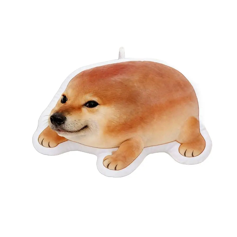 4-Key Keyboard Fidget Clicker Keychain | Shiba Inu Sound Toy