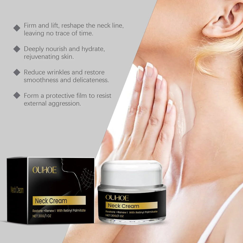 Ouhoe Firming Neck Cream – Tighten, Lift & Brighten 30g
