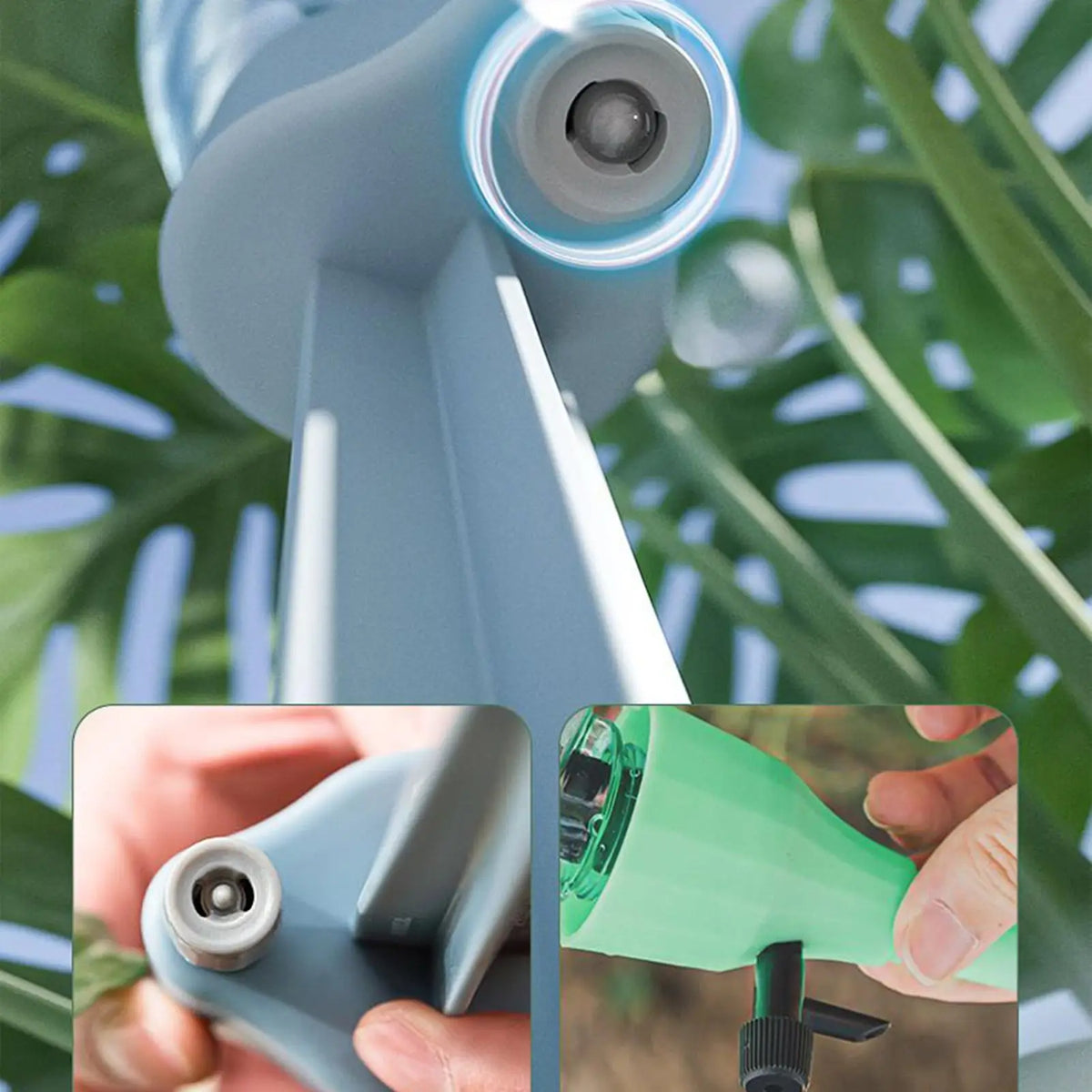 6-Pack Self-Watering Drip Irrigation Spikes for Indoor & Outdoor