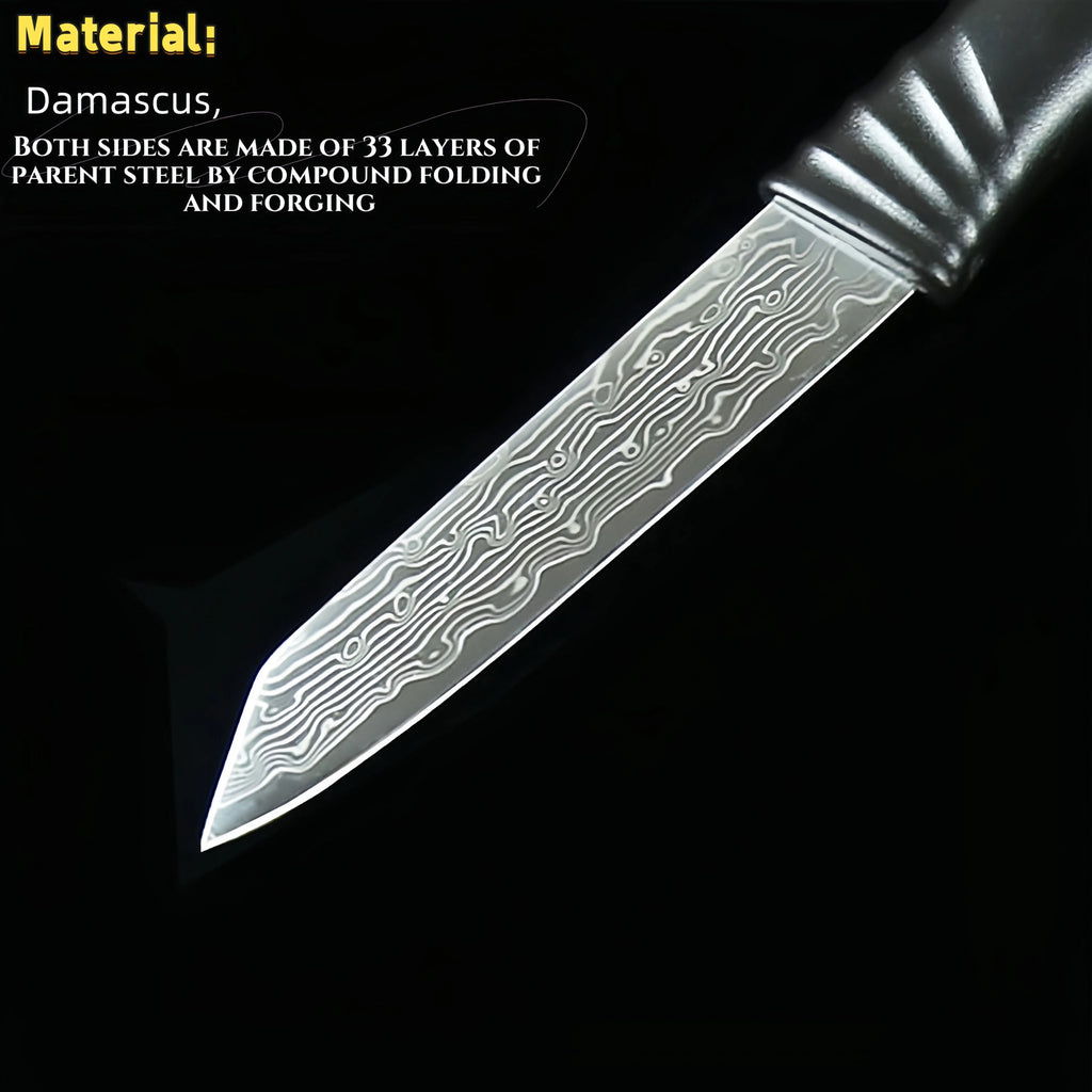 Damascus Paring Knife 67-Layer VG10 Steel – Fruit & Veg Knife