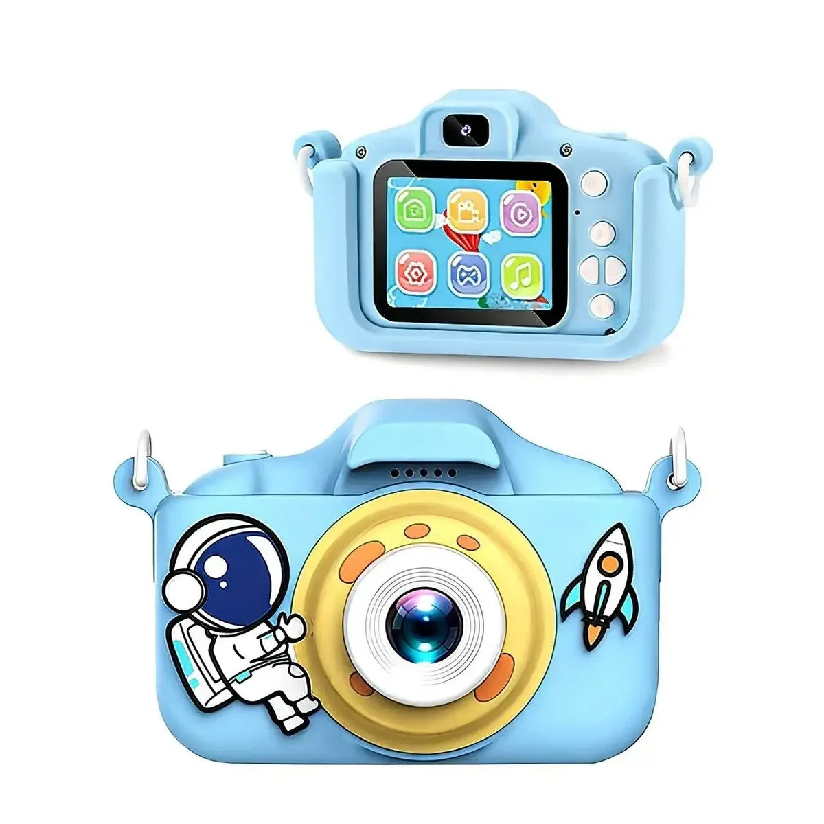 Kids HD Dual-Lens Digital Camera | 1080P Video, 128GB SD Card
