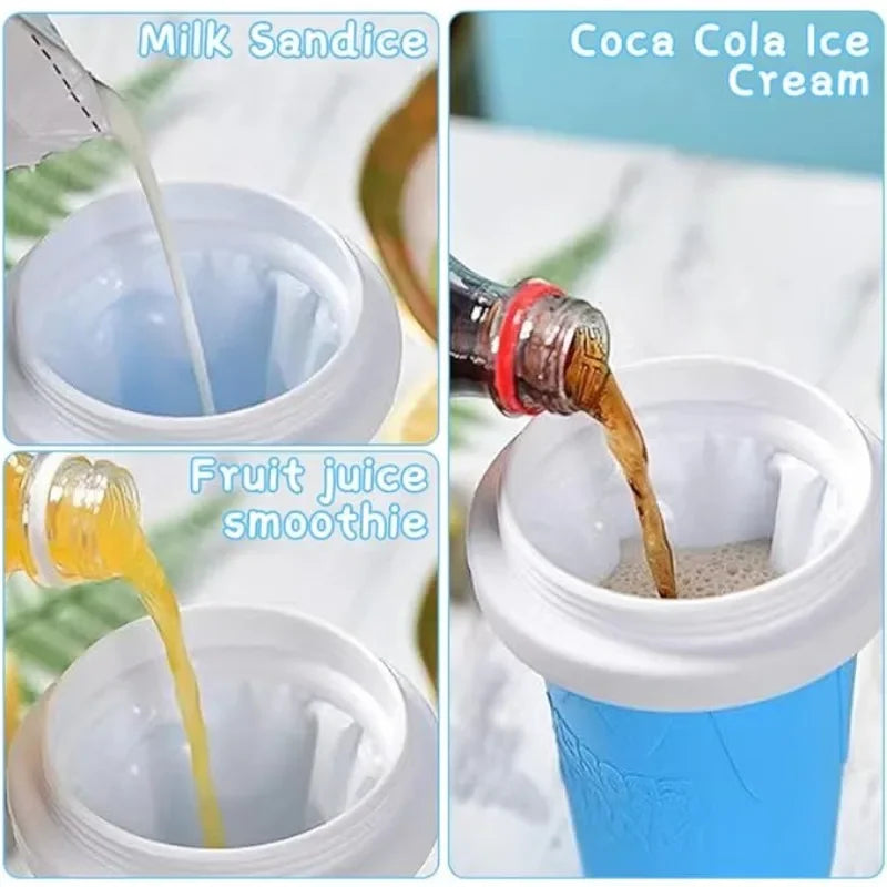 Quick-frozen Slushy Maker Cup Large Capacity Homemade Smoothies Juice