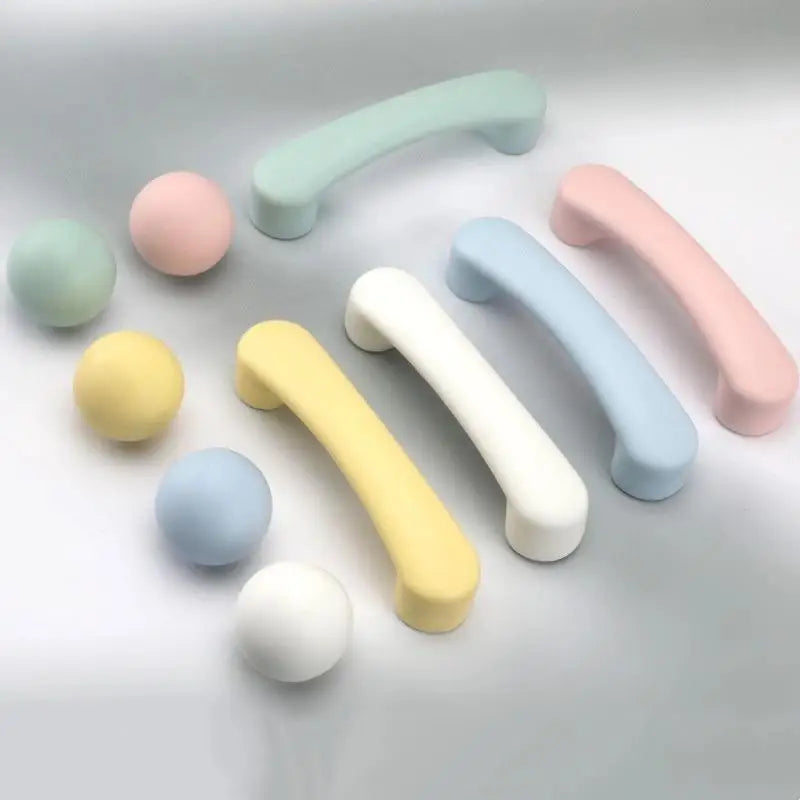 Children's Furniture Handles Nordic Ceramic Children Room Cabinet