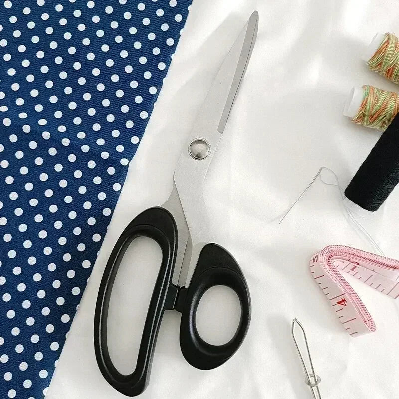 8-Inch Stainless Steel Tailor's Scissors | Professional Fabric Shears
