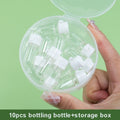 Clear Leak Storage Box-proof Travel Bottle Makeup Remover Lotion
