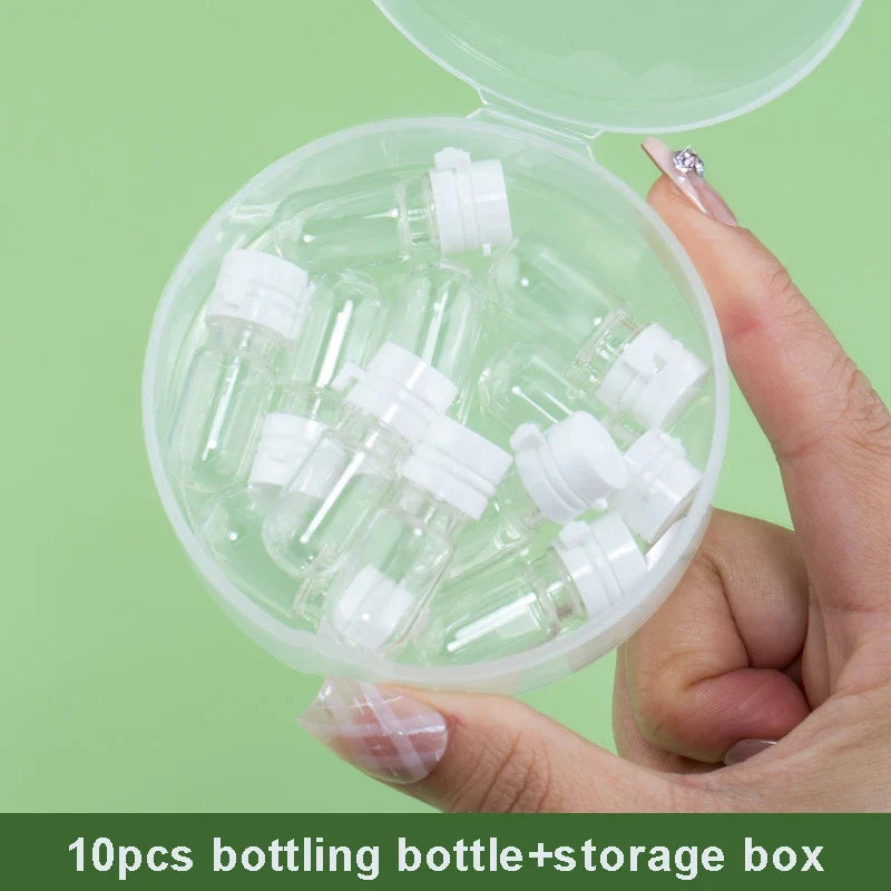 Clear Leak Storage Box-proof Travel Bottle Makeup Remover Lotion